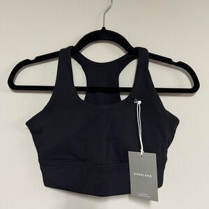 Everlane Women's Sleek Black Sports Bra